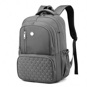 Mochila de Moda Impermeable de Nailon con Múltiples Compartimentos para Mujer, Gran Capacidad, Antirrobo, para Viajes Diarios - Product Image 3