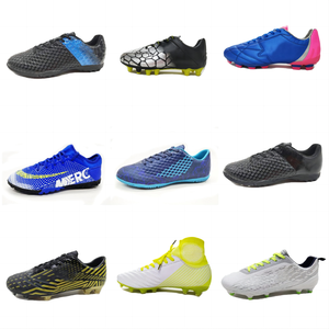 Usine personnalisée Chine professionnel moins cher nouveau Oem Fg haut à col haut crampons hommes chaussures <span class=keywords><strong>de</strong></span> Football bottes <span class=keywords><strong>de</strong></span> Football - Product Image 3