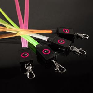 स्टॉक की अगुवाई में फ्लैशिंग लाइट स्ट्रैप लायनर्ड तेजी से शिपिंग टीपू opp 1 टुकड़ा यूव प्रिंटिंग सिलिकॉन लायनर्ड सेल फोन धारक - Product Image 3