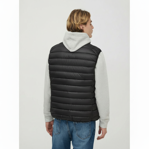 OEM Service hommes léger sans manches bulle gilet à vendre tenue décontracté personnalisé demi-manches hommes bouffant sans manches veste - Product Image 1