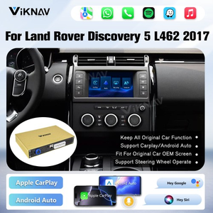 กล่องถอดรหัส Viknav Linux System Wireless Carplay Android Auto สำหรับ Land Rover Discovery 5 L462 2017 หน้าจอวิทยุรถยนต์แบบดั้งเดิม - Product Image 2