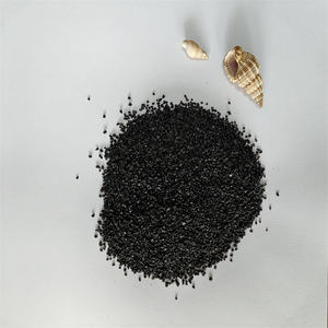 La mejor calidad, buen precio, 50-150, arena negra de alto grado, esmeril de cuarzo de color fino puro, no tóxico, hecho a máquina para exteriores - Product Image 3
