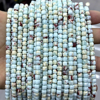Perles de jade naturel 2*6mm, disques carrés, perles abaque, perles rondelles intercalaires, perles en vrac pour la fabrication de bijoux DIY, bracelets, colliers, vente en gros