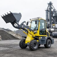 Chargeuse sur pneus Contractor Choice de 4 tonnes avec godet large pour la construction et la construction routière
