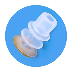 Mini ventosa de vacío de 10 mm de diámetro para alta temperatura, accesorios neumáticos, ventosa de goma para altas temperaturas - Product Image 1