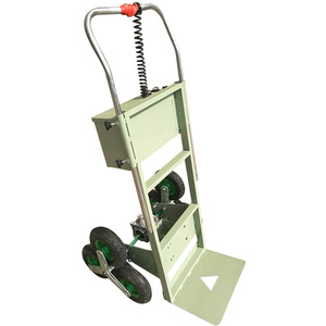 Hot Selling Wood Motor Electric Moving Dolly <strong>Stair</strong> Climber Hand Truck OEM Customizable Crawler Type Climbing <strong>Stair</strong> <strong>Trolley</strong> - Product Image 1