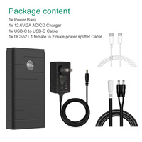 Batterie Li-Ion 18650 de première qualité 10,95 V 7000 mAh, pack de batteries avec charge rapide 45 W pour outils électriques et appareils photo