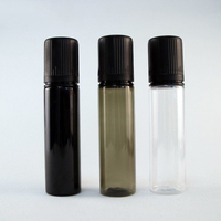 10ml 30ml bouteilles PET vides compte-gouttes en plastique v3 bouteille liquide avec bouchon de sécurité