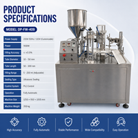 Machine de remplissage et de scellage de tubes souples DEEPACK pour projets d'emballage en tubes souples pour petites usines