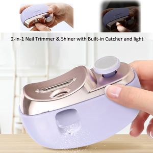 เครื่องตัดเล็บอัตโนมัติ <span class=keywords><strong>3</strong></span> in 1 แบบชาร์จไฟได้ พร้อมความเร็ว <span class=keywords><strong>2</strong></span> ระดับ ไฟส่องสว่าง และที่เก็บเศษเล็บ - Product Image 5