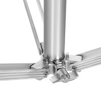 Support d'éclairage en acier inoxydable robuste de 2,8 m, capacité de charge de 10 kg, trépied de studio photo pour éclairage LED, studio photo
