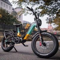 Vélo de montagne électrique sportif MG600 Plus avec moteur arrière à entraînement central, batterie au lithium 48V 20Ah, pneus larges et freins à disque hydrauliques