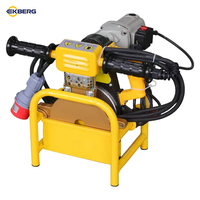 Machine de soudage par fusion bout à bout semi-automatique pour PEHD, équipement de fusion à chaud pour tuyaux en plastique de 40-160 mm, 2,8 kW 220 V pour tuyaux en PE, PP, PVDF
