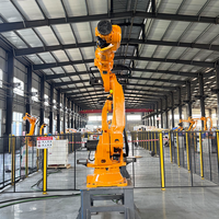 Bras de robot industriel à 6 axes de 220 kg, portée de 3200 mm, robot robuste pour la manutention des matériaux, le palettisation, le chargement et le déchargement