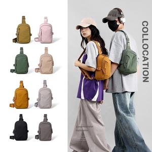 กระเป๋าสะพายไนลอนกันน้ำคุณภาพสูง, กระเป๋าใส่โทรศัพท์แบบสะพายข้าง, กระเป๋ากีฬา, กระเป๋าคาดเอวโพลีเอสเตอร์ B-3361 - Product Image 2