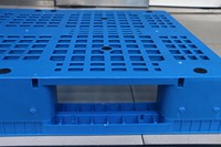 NEXARA Grid 3 Runnesr Warehouse Customize HDPE Blue 1208 1200*800*160mm Euro Palette Plastique pour Navire