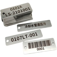 Letreros y Placas de Identificación de Metal Plateado Personalizados con Códigos de Serie Digitales Grabados y Serigrafiados, y Códigos QR