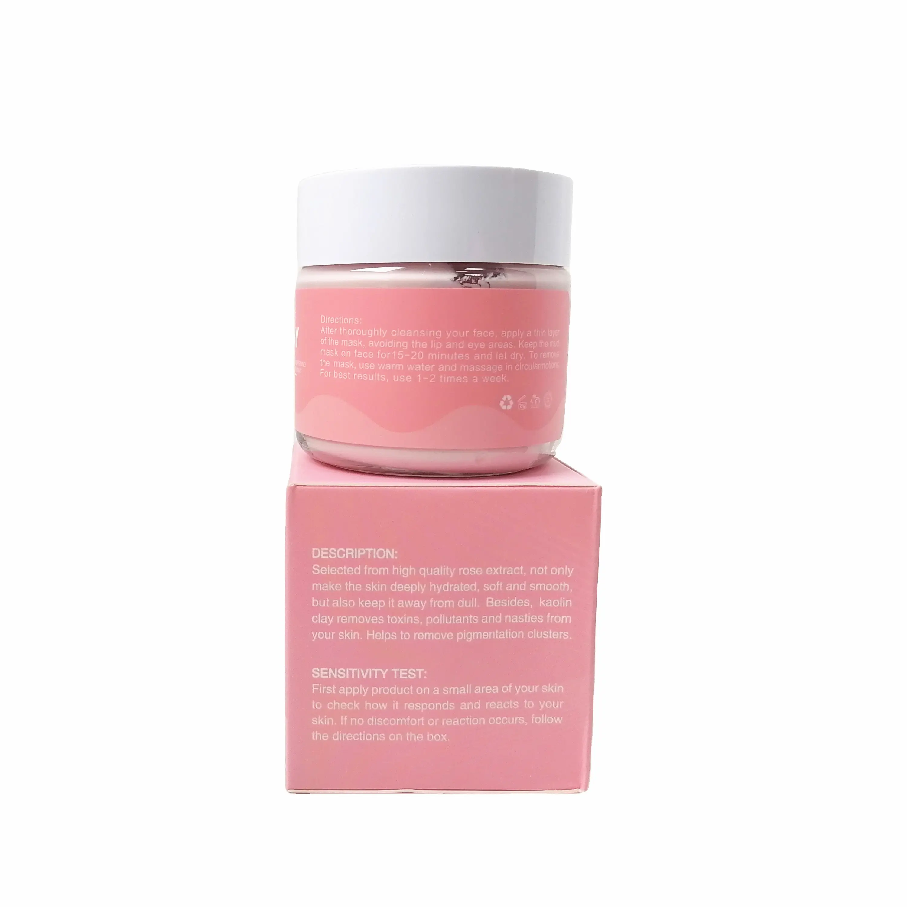 Free Shipping 10 Pieces Pink Clay Mask Alya Cleanse & Purify your Skin 100% AUSTRALIAN Pink Clay
