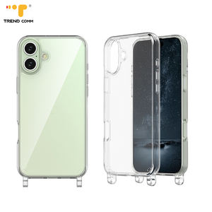 Coques de téléphone <span class=keywords><strong>portable</strong></span> transparentes en TPU antichoc et étanches avec crochets de lanière pour les modèles les plus récents disponibles en gros - Product Image 4
