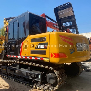 Excavadora Usada SANY SY135C SY215C, Excavadora de 13 Toneladas, Equipo de Construcción Mediano, Marca China SANY 215 215C, Excavadora en Venta - Product Image 4