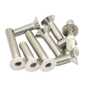 Din7991 Stainless Steel Countersunk Head <b>Socket</b> Cap <b>Screws</b> M3 M12 Flat Head Hex <b>Socket</b> For Metal Fastening - Product Image 3