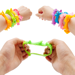 2025 Stretchy <b>String</b> Fidget Toy Stretchy Bracelet Stress Relief Fidget Sensory Animal Toys - Product Image 4