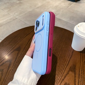 เคสโทรศัพท์มือถือแม่เหล็กแบบด้านสุดหรูสำหรับ iPhone 18 12 13 17 Pro Max 14 15 16 Plus 17 Air รองรับการชาร์จไร้สาย ป้องกันการกระแทก - Product Image 3
