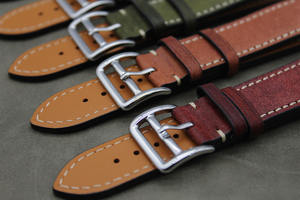 <span class=keywords><strong>Cinturino</strong></span> per Orologio in Pelle di Prima Qualità a Due Pezzi, <span class=keywords><strong>Cinturino</strong></span> di Lusso in Pelle 20mm <span class=keywords><strong>22mm</strong></span>, <span class=keywords><strong>Cinturino</strong></span> per Orologio in Pelle Pieno Fiore Conciata al Vegetale Italiana - Product Image 2