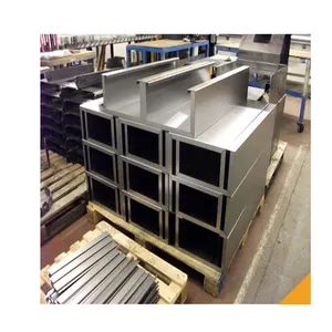 Fabrication de pièces de tôle en aluminium en acier inoxydable pliage de tôle vente service de machine d'ébavurage de tôle