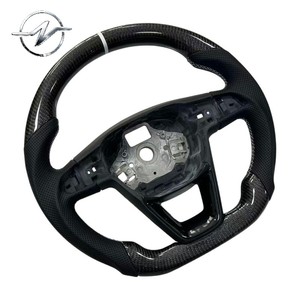 <span class=keywords><strong>Volant</strong></span> sport en cuir et fibre de carbone YZ personnalisé, antidérapant, à 3 branches, pour <span class=keywords><strong>Seat</strong></span> <span class=keywords><strong>Leon</strong></span> MK3 <span class=keywords><strong>5F</strong></span> Ibiza 6F 2013-2016 - Product Image 2