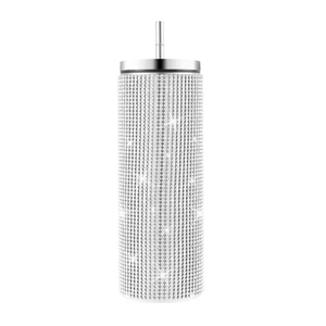 Rhinestone Glitter Stainless Steel Eco-Friendly <b>Coffee</b> Mug Car Gift for Women Thermal Tumbler Lids Straw 12-24 Hours Insulation - Product Image 5