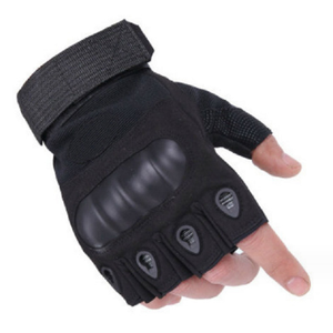 Gants de sport et d'exercice mi-doigts DFTG201 Ranger pour activités extérieures, noirs, kaki, verts - Product Image 2