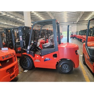 <span class=keywords><strong>Chariot</strong></span> élévateur diesel HELI CPCD35 d'origine usine, capacité 3500 kg, avec déplaceur latéral et positionneur de fourches - Product Image 4