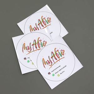 Etiqueta Adhesiva con Logotipo Personalizado para Caja de Embalaje, Papel para Máquina de Impresión, Etiqueta Personalizada, PVC, Etiqueta Adhesiva - Product Image 3
