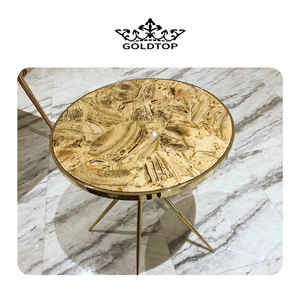 Dalles polies en pierre œil de tigre semi-précieuse, écologiques et modernes TMZ, pour comptoirs, revêtements de sol de hôtels et villas, et décoration murale - Product Image 6