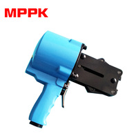 Scelleuse pneumatique pour sangles en acier MPPK, 16-32 mm, type split, semi-automatique, fonctionnant à l'air comprimé