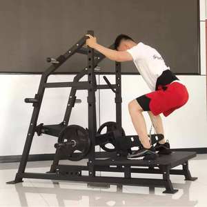 Machine à Squat à Courroie Rhino à Gamme de Mouvement Complète, à Charge de Plaques, pour Squat Profond, Entraînement des Jambes et des Hanches, Usage Commercial en Salle de Sport - Product Image 2