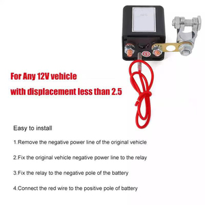 Rơ Le Tắt Nguồn Điều Khiển Từ Xa Không Dây Thông Dụng Cho Ô Tô Xe Hơi 12V 24V Bộ Cách Ly Ngắt Kết Nối Ắc Quy Công Tắc Chính 200A - Product Image 5