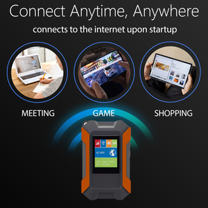 נתב נייד 150Mbps עם חיבור CAT6 4G LTE, צג LCD, שירות TR069, חומת אש, QoS, מודם Plug-and-Play, עיצוב חיצוני קטן - Product Image 5