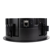Haut-parleur de plafond WiFi 6,5 pouces 60W actif coaxial encastré, audio AirPlay DLNA, contrôle par application pour hôtel, mosquée CS-1