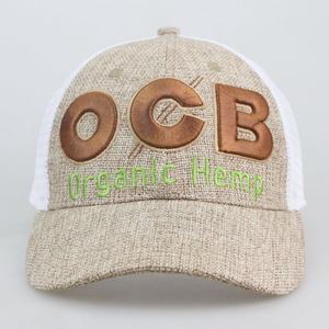 หมวกเบสบอลทรงทรัคเกอร์ทำจากใยไผ่และป่านออร์แกนิก ปักลายนูน 3 <span class=keywords><strong>ม</strong></span>ิติ แบ<span class=keywords><strong>บ</strong></span>กำหนดเอง เป็น<span class=keywords><strong>ม</strong></span>ิตรกับสิ่งแวดล้อ<span class=keywords><strong>ม</strong></span> รีไซเคิลได้ - Product Image 2