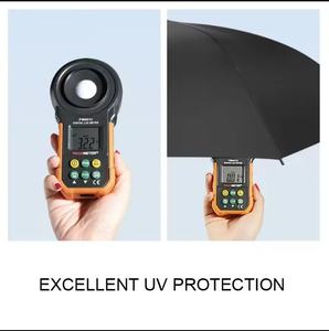 Parapluies de poche pliables en 5 sections pour voyage, vente en gros, protection UV personnalisée, parapluies promotionnels portables avec logo pour extérieur, pluie et soleil - Product Image 5