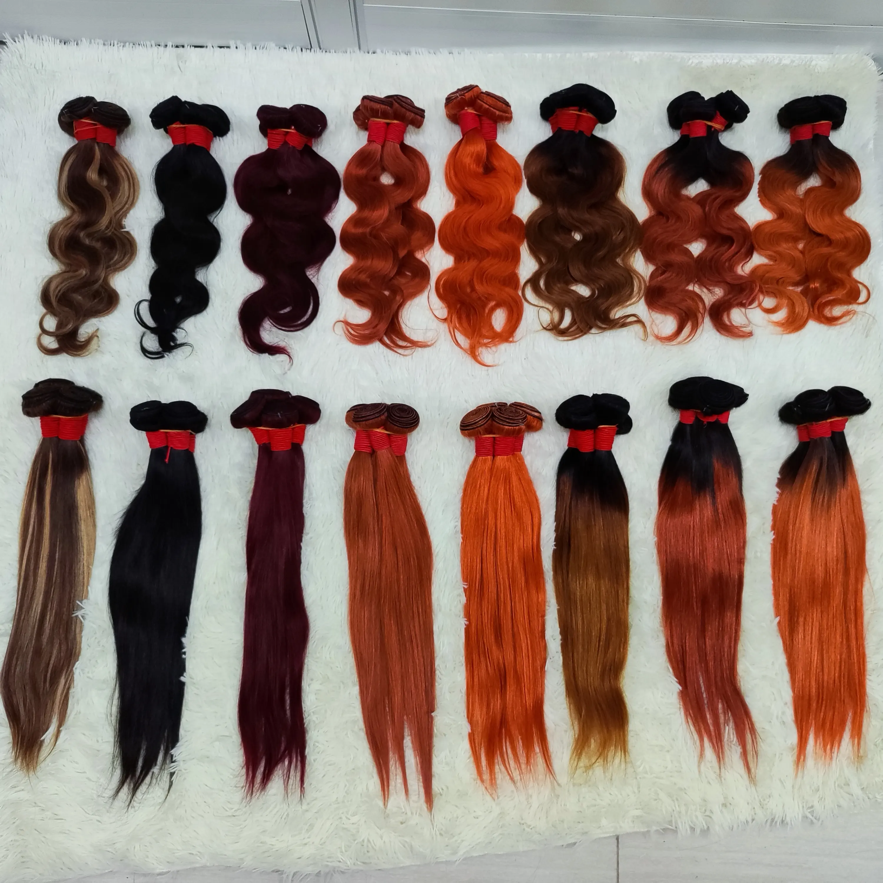 Letsfly Human Hair Free Shipping Wholesales Cheap 18 Inches 60gram Multiple Colour Remy Human Hair Bundles Indian Hair Weaves