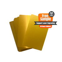 Tarjetas Metálicas de Lujo con Acabado Negro Mate, Grabado Láser de Logotipo, Acero Inoxidable, Aluminio, Tarjetas de Visita Metálicas Personalizadas en Blanco