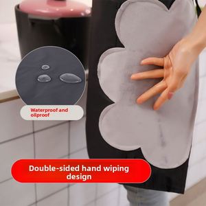 Best <b>Disposable</b> PVC Bib Sleeveless <b>Apron</b> Waterproof Oil-Proof Breathable Anti-Fouling Kitchen Cosy SanitaryBrand Workwear - Product Image 3