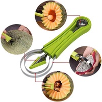 Keuken Gadgets 3 In 1 Fruit Snijder Fruit Graaf Pulp Separator Keuken Gadgets Watermeloen Scheppen Fruit Snijmessen Snijder