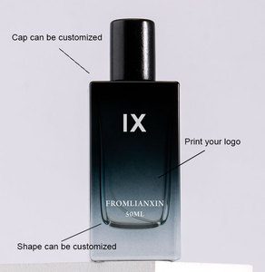 All'ingrosso 50ml di colonia da uomo in <span class=keywords><strong>bottiglia</strong></span> quadrata nera di lusso 100ml personalizzabile serigrafia per profumi <span class=keywords><strong>e</strong></span> <span class=keywords><strong>bicchieri</strong></span> - Product Image 6