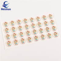 Étiquettes en acrylique transparent Meishan, résistantes aux UV et à la chaleur, écologiques, durables, autocollantes, pour sceller les sacs