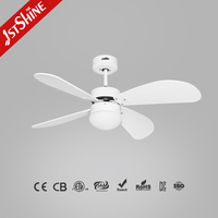 Ventilateur de plafond 1stshine de haute performance, style luxueux, très bien noté, écologique, de qualité commerciale, facile à installer, avec éclairage LED