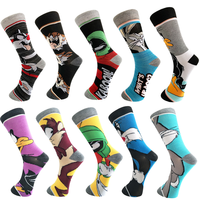Chaussettes personnalisables entièrement imprimées en couleur, chaussettes de sport imprimées avec des lettres, chaussettes à fleurs, chaussettes sublimées pour hommes